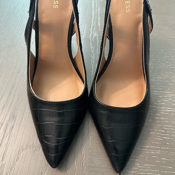 Express Black 3" Stilettos - Picture 2 of 4